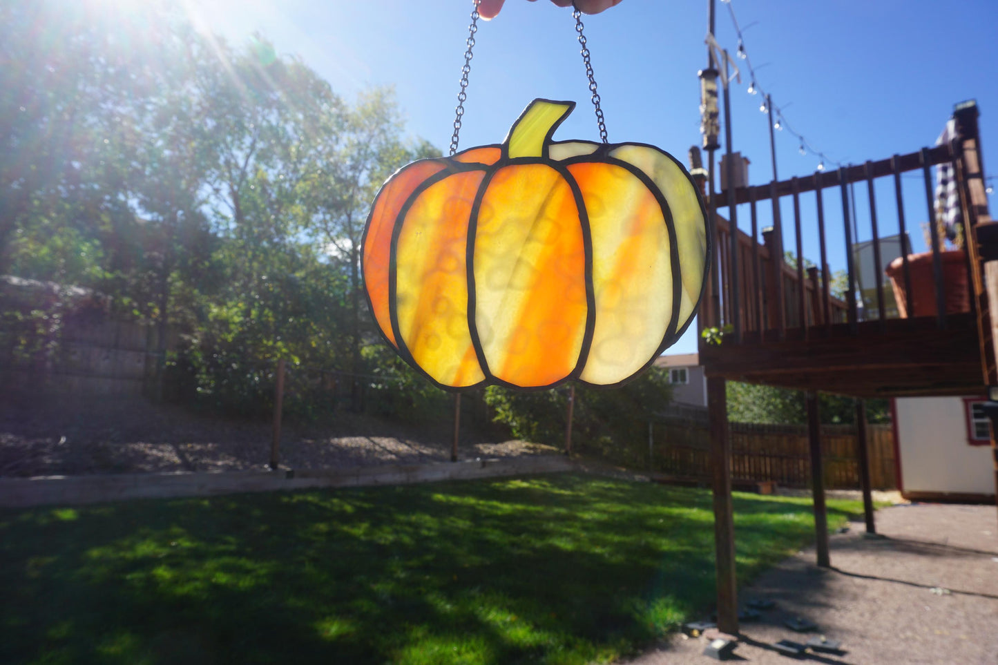 Fairytale Pumpkin Suncatcher