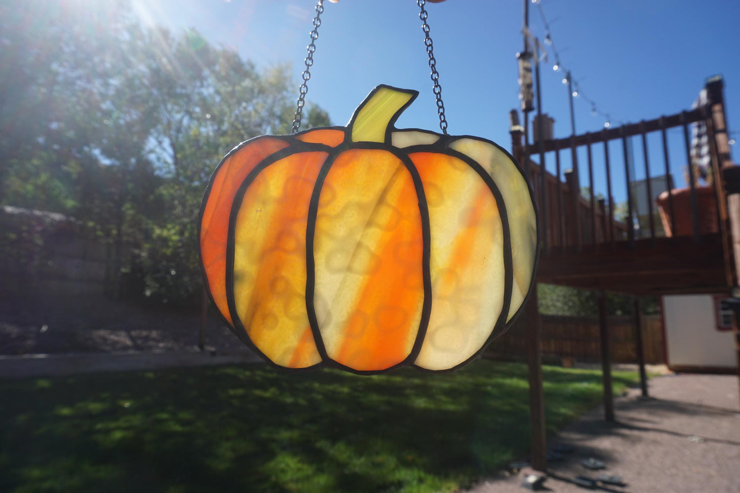 Fairytale Pumpkin Suncatcher