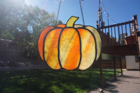 Fairytale Pumpkin Suncatcher