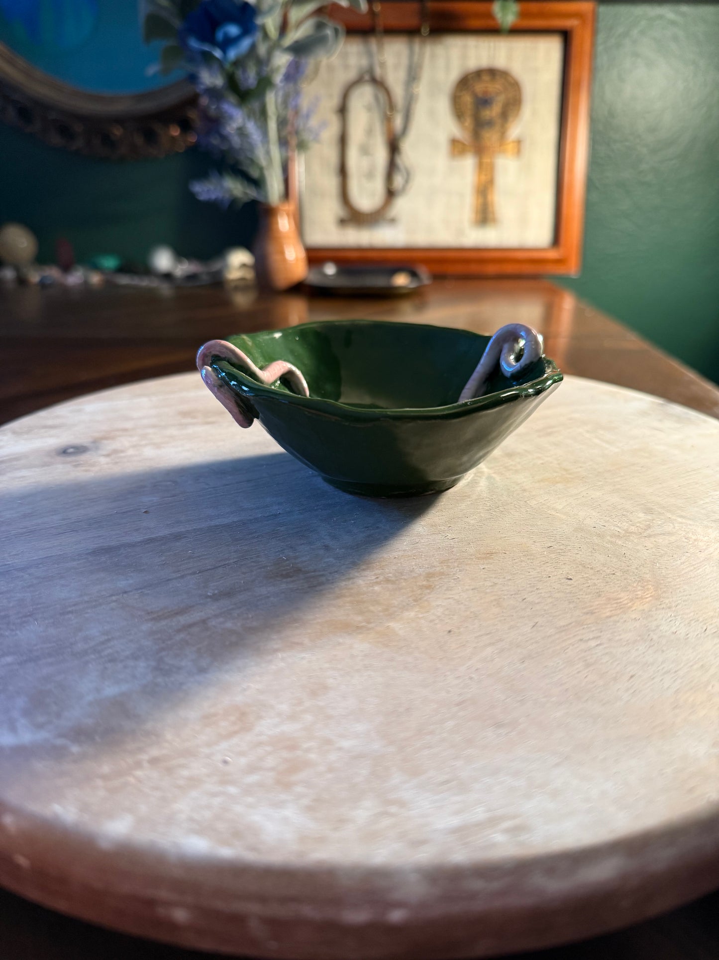 Ceramic Worm Trinket Bowl