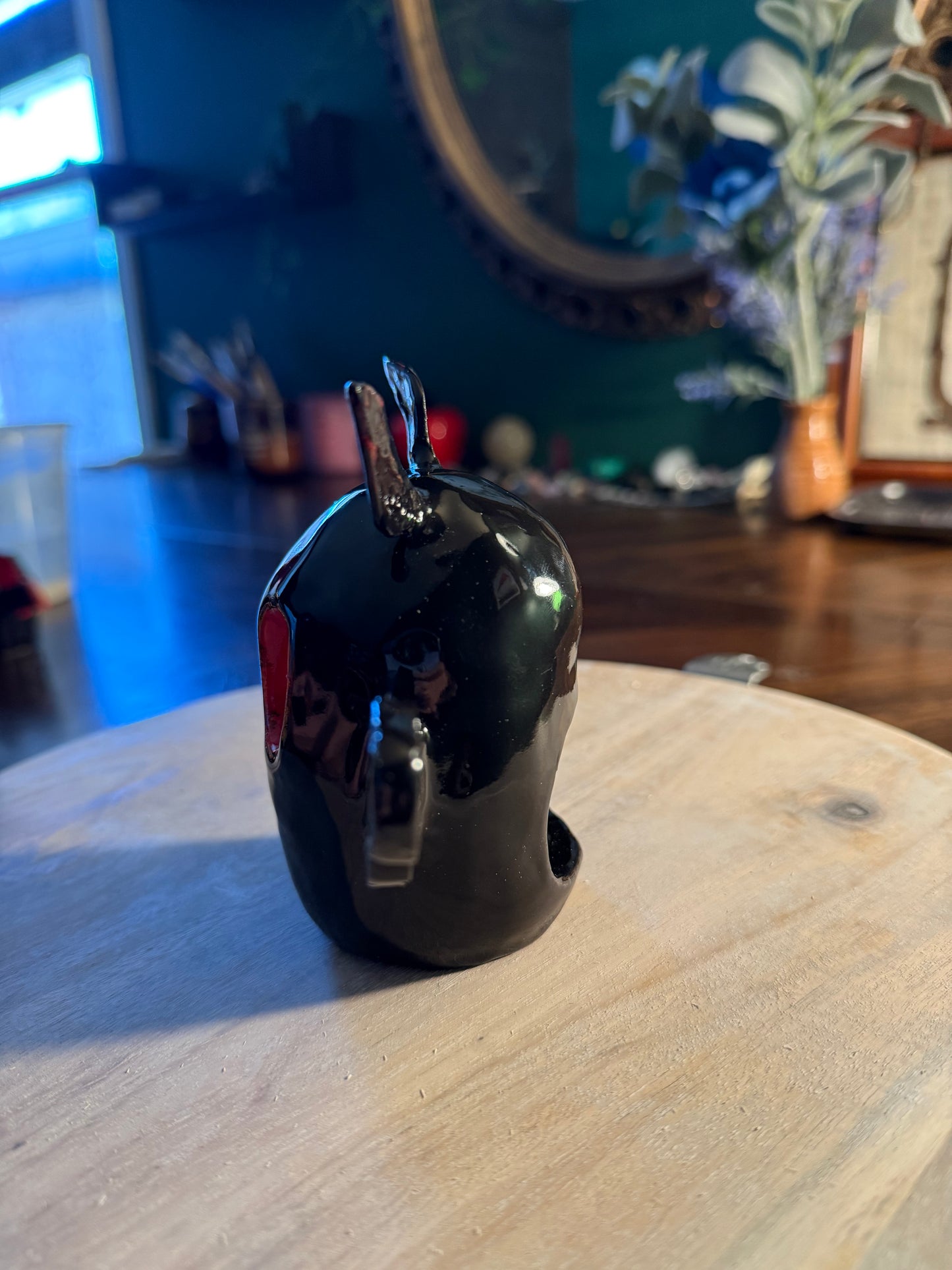 Mothman Ceramic Tea Light or Incense Holder